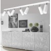 Люстра в стилі лофт MSK Electric Tube спот із поворотним механізмом NL 1105-7W