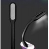 Портативний USB світильник для ноутбука та Power Bank No Brand 169х18х9 мм Чорний (2104618513)