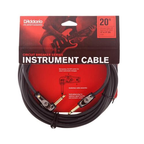 Кабель інструментальний D'Addario PW-AGRA-20 Circuit Breaker Instrument Cable 6.1m (20ft) Кабель інструментальний D'Addario PW-AGRA-20 Circuit Breaker Instrument Cable 6.1m (20ft)