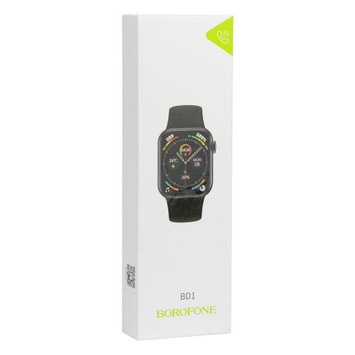 Розумний годинник Smart Watch Borofone BD1 TFT IP67 230 mAh Android и iOS Bright Black в інтернет супермаркеті PbayMarket!