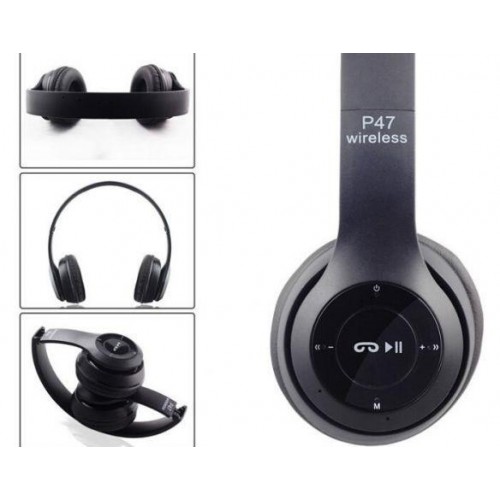 Бездротові навушники UKC P47 Bluetooth вбудований FM