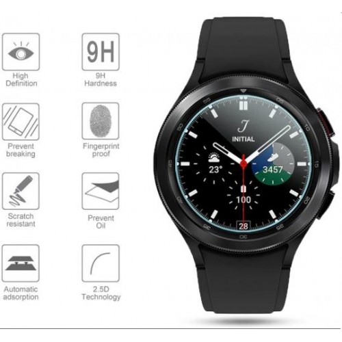 Захисне скло Samsung Galaxy Watch 4 46 mm 2.5D BeWatch (1027709.1) Захисне скло Samsung Galaxy Watch 4 46 mm 2.5D BeWatch (1027709.1)