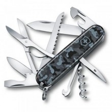 Ніж Victorinox Huntsman Чорний/Сірий (1049-Vx13713.942)