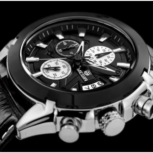 Чоловічий годинник Megir 2020 Montre Dark Чоловічий годинник Megir 2020 Montre Dark