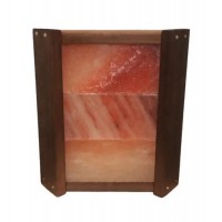 Огородження світильника з гімалайською сіллю для лазні та сауни PRO ТЕРМО 350х280 мм 3 плитки