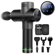 Ручний перкусійний ударний електромассажер No Brand для тіла 30 швидкостей вібраційний