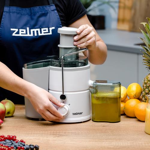 Соковитискач ZELMER ZJE3800 600 Вт Біло-сірий (74723592) Соковитискач ZELMER ZJE3800 600 Вт Біло-сірий (74723592)
