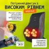 Масажна роликова подушка Brillix PMP-8029 Чорний (PMP-8029)