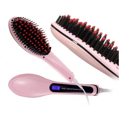 Гребінець-випрямляч Fast Hair Рожевий (hub_np2_1155) Гребінець-випрямляч Fast Hair Рожевий (hub_np2_1155)