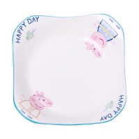 Дитяча тарілка YIWU Happy day 350 мл Блакитний (HP-15-16)