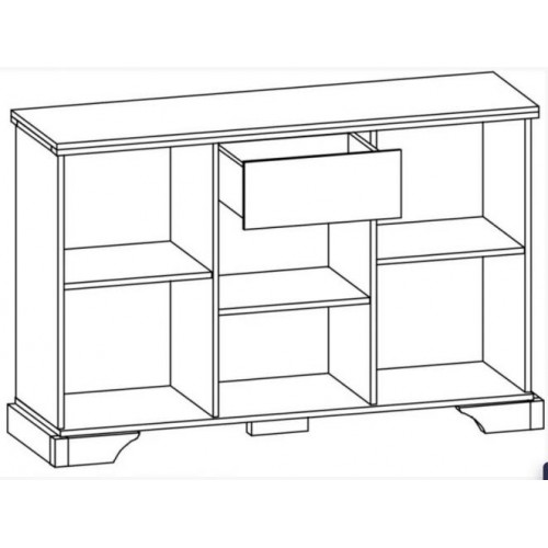 Комод Меблі Сервіс Ірис 3Д1Ш Андерсон пайн + Дуб золотий (75w8na) Комод Меблі Сервіс Ірис 3Д1Ш Андерсон пайн + Дуб золотий (75w8na)