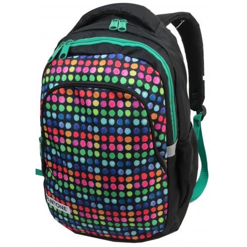 Рюкзак молодіжний Paso 18 л Різнокольоровий (00-699PAN)