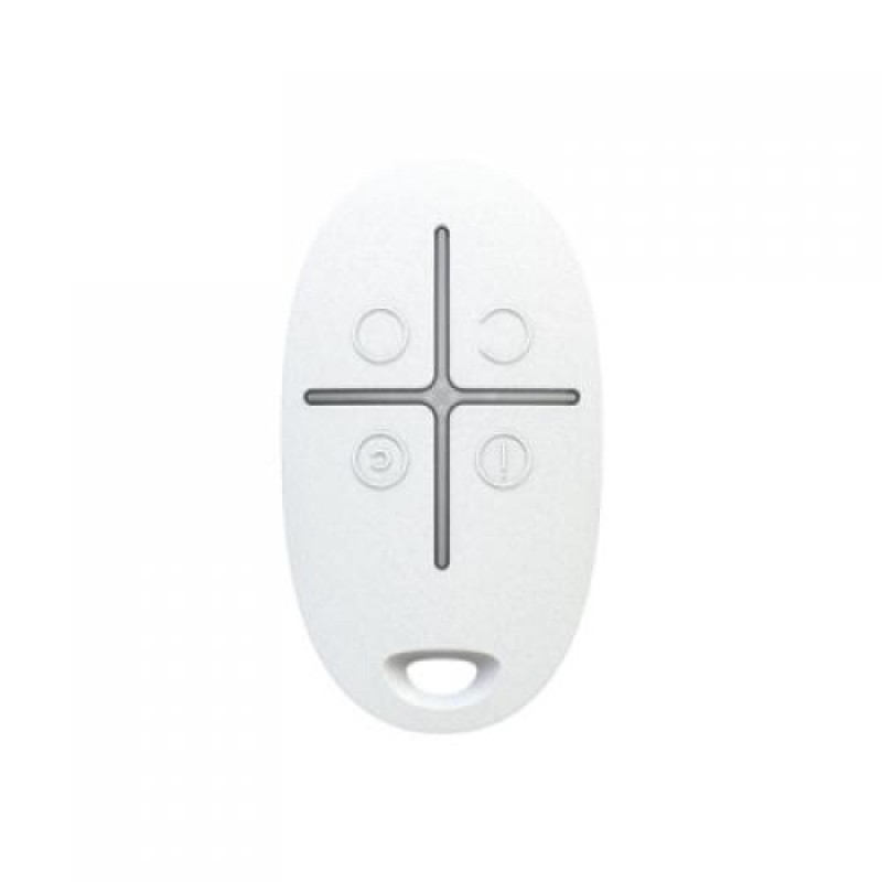 Брелок для керування охоронною системою Ajax SpaceControl white EU