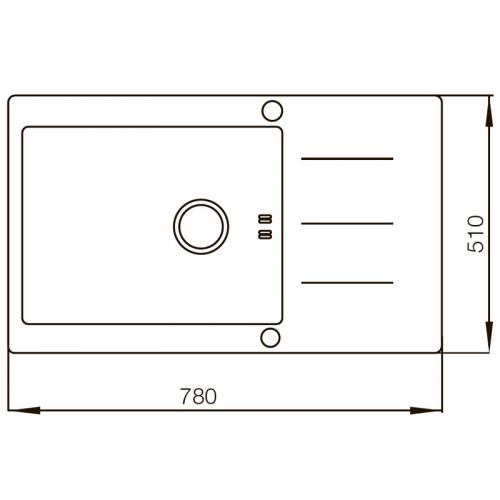 Мийка MIXXUS MX(304)7851-200x1.2-HM-GLASS (MX0574) в інтернет супермаркеті PbayMarket!