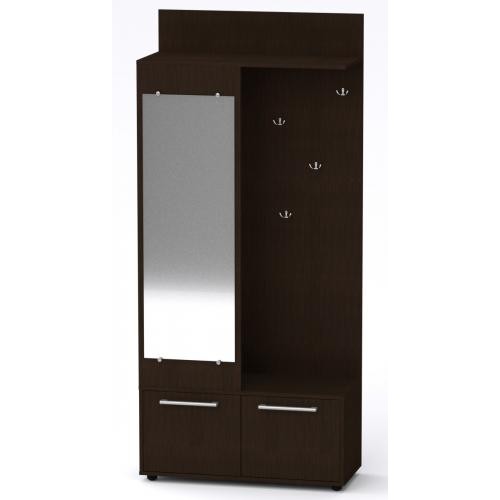 Передпокій Ірма Компанит Венге темний (90х38х200 см) Передпокій Ірма Компанит Венге темний (90х38х200 см)