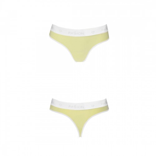 Спортивні трусики-стрінги Passion PS007 PANTIES yellow, size M в інтернет супермаркеті PbayMarket!