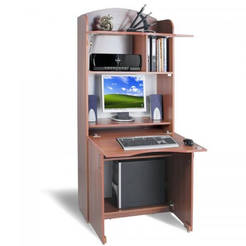 Стіл-Бюро Тиса Мебель Б-2 Яблуня локарно-темна 1940x380x800 мм Стіл-Бюро Тиса Мебель Б-2 Яблуня локарно-темна 1940x380x800 мм