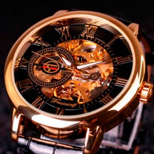 Наручний годинник Forsining Rich Золотий (729) Наручний годинник Forsining Rich Золотий (729)