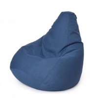 Крісло Мішок Груша Рогожка 120х85 Студія Комфорту Стандартний розмір синій Крісло Мішок Груша Рогожка 120х85 Студія Комфорту Стандартний розмір синій