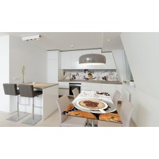 Наклейка вінілова на стіл Zatarga «Тірамісу» 600х1200 мм Z180783st