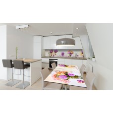 Наклейка вінілова на стіл Zatarga «Квіткові Букети» 650х1200 мм Z180669/1st