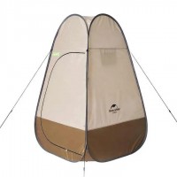 Намет душовий розкладний Naturehike NH17Z002-P 190х115х115 см Коричневий (1047-6927595795934)