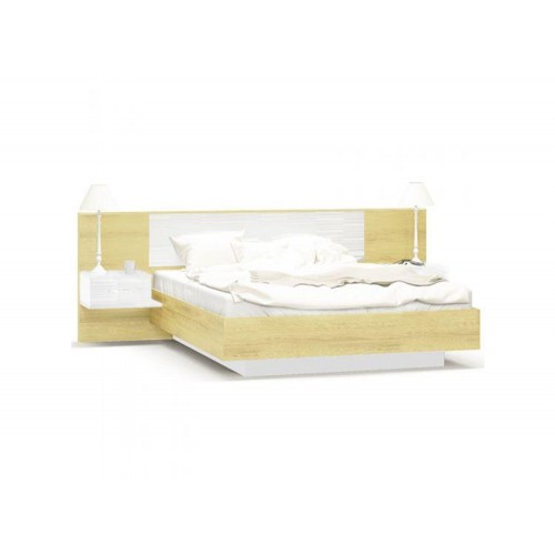 Ліжко Меблі Сервіс Фієста (каркас без ламелів) дуб золотий в інтернет супермаркеті PbayMarket!
