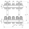 Колекторний блок із витратомірами KOER KR.1110-03 1”x3 WAYS (KR2640) в інтернет супермаркеті PbayMarket!