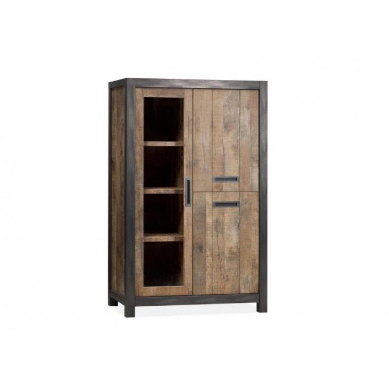 Шафа для зберігання в стилі Loft NS-2255 1830x1100x480 мм Черный