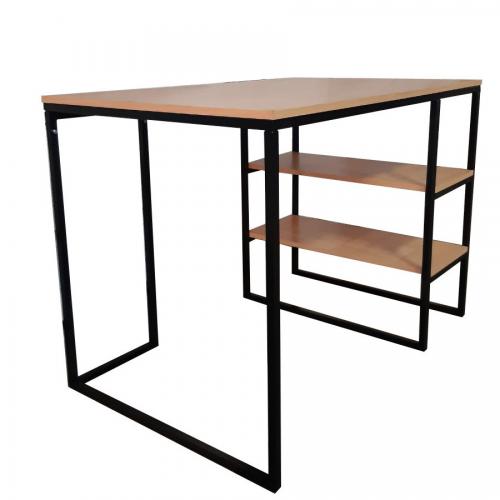 Стіл письмовий GoodsMetall із металу з полицями в стилі Лофт 1100х700х770 СП103 Стіл письмовий GoodsMetall із металу з полицями в стилі Лофт 1100х700х770 СП103