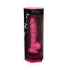 Фалоімітатор SilexD Johnny Pink Glow in the dark, двошаровий, силікон+Silexpan, діаметр 3,5см в інтернет супермаркеті PbayMarket!