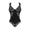 Мереживне боді Obsessive Donna Dream crotchless teddy XS/S Black, відкритий доступ в інтернет супермаркеті PbayMarket!