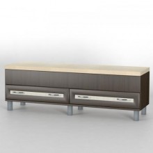 Комод приліжковий Тиса Мебель КП-101 Венге Дуб молочний 50x41x140 см