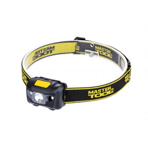 Ліхтар налобний MASTERTOOL 4 режими 59х41х32 мм WHITE LED+2xRED LED 3xAAA ABS 94-0812 Ліхтар налобний MASTERTOOL 4 режими 59х41х32 мм WHITE LED+2xRED LED 3xAAA ABS 94-0812