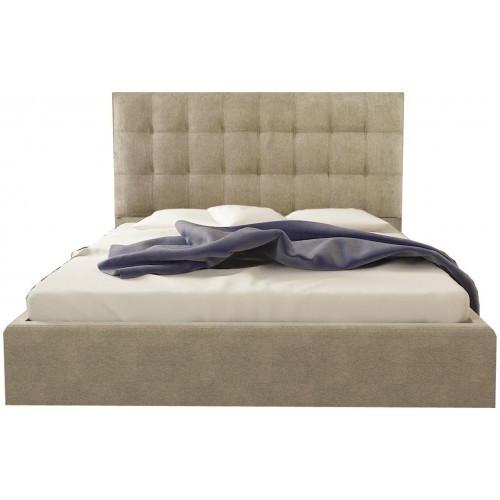 Ліжко двоспальне BNB Britania Comfort 180 x 200 см Simple Сірий в інтернет супермаркеті PbayMarket!