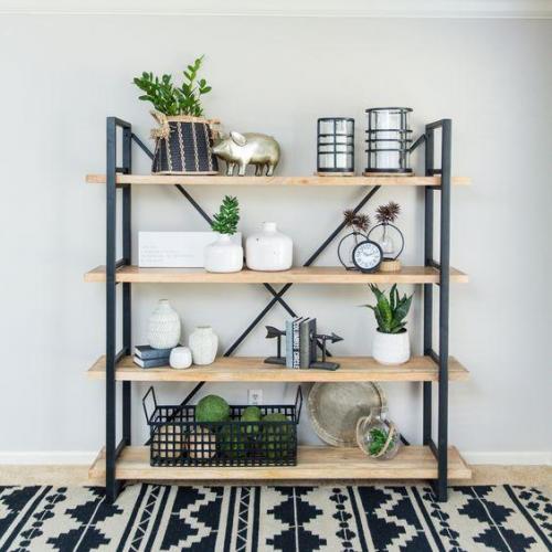 Стелаж GoodsMetall у стилі Лофт 1300х1000х400 