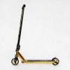 Самокат трюковий алюмінієвий диск та дека Best Scooter Kraken HIC-система пеги 100 кг Black and gold (112768)