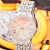 Наручний годинник жіночий Geneva 42 мм Silver (194)