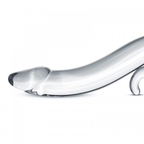 Скляний дилдо Gildo Glass Dildo No. 14, реалістична головка