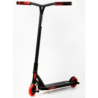 Самокат трюковий Best Scooter FEAR SCS система пеги алюмінієвий диск та дека колеса PU 100 кг Black and red (112901)