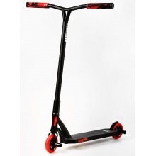 Самокат трюковий Best Scooter FEAR SCS система пеги алюмінієвий диск та дека колеса PU 100 кг Black and red (112901)