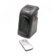 Портативний обігрівач RIAS Handy Heater з пультом 400W Black (3_02395)
