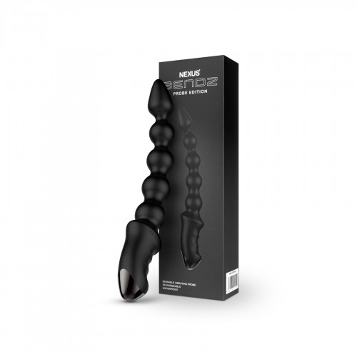 Анальний вібратор-намисто Nexus BENDZ Bendable Vibrator Probe Edition, ефект пам’яті форми в інтернет супермаркеті PbayMarket!