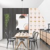 Декоративна стінова рейка Sticker Wall 160*23*3000мм (D) SW-00001534 Срібна