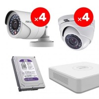 Комплект відеоспостереження Hikvision Mix-1-8 Комплект відеоспостереження Hikvision Mix-1-8