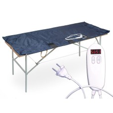 Електроковдра Shine дво-зонна для обгортань 147х170 см Сірий