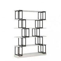 Стелаж для зберігання в стилі Loft Чорний NS-1865 1680x1200x300 мм Стелаж для зберігання в стилі Loft Чорний NS-1865 1680x1200x300 мм