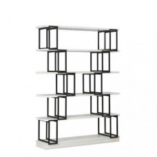 Стелаж для зберігання в стилі Loft Чорний NS-1865 1680x1200x300 мм