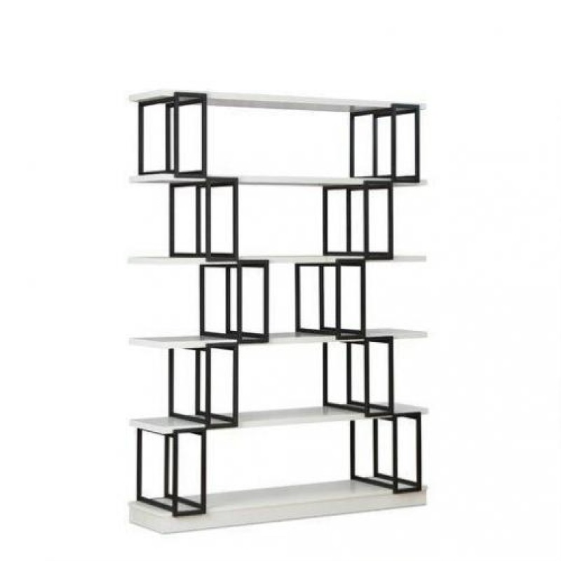Стелаж для зберігання в стилі Loft Чорний NS-1865 1680x1200x300 мм
