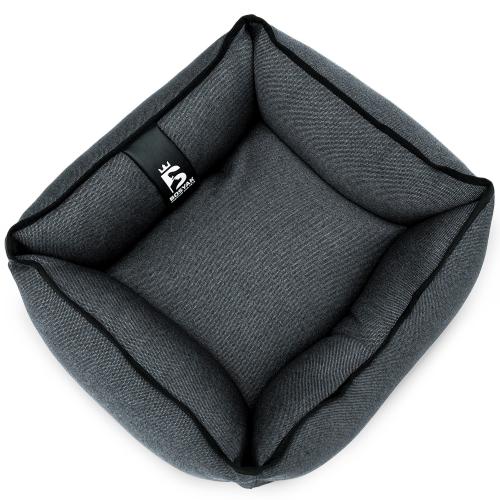 Лежак ліжко для собак та котів EGO Bosyak Рогожка XS 50x45 Сірий (спальне місце для собак та котів) Лежак ліжко для собак та котів EGO Bosyak Рогожка XS 50x45 Сірий (спальне місце для собак та котів)